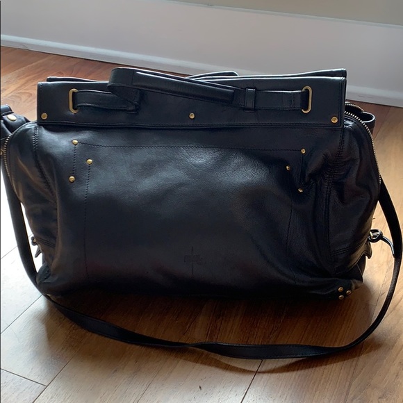 Jérôme Dreyfus Carlos Black leather - Picture 2 of 9